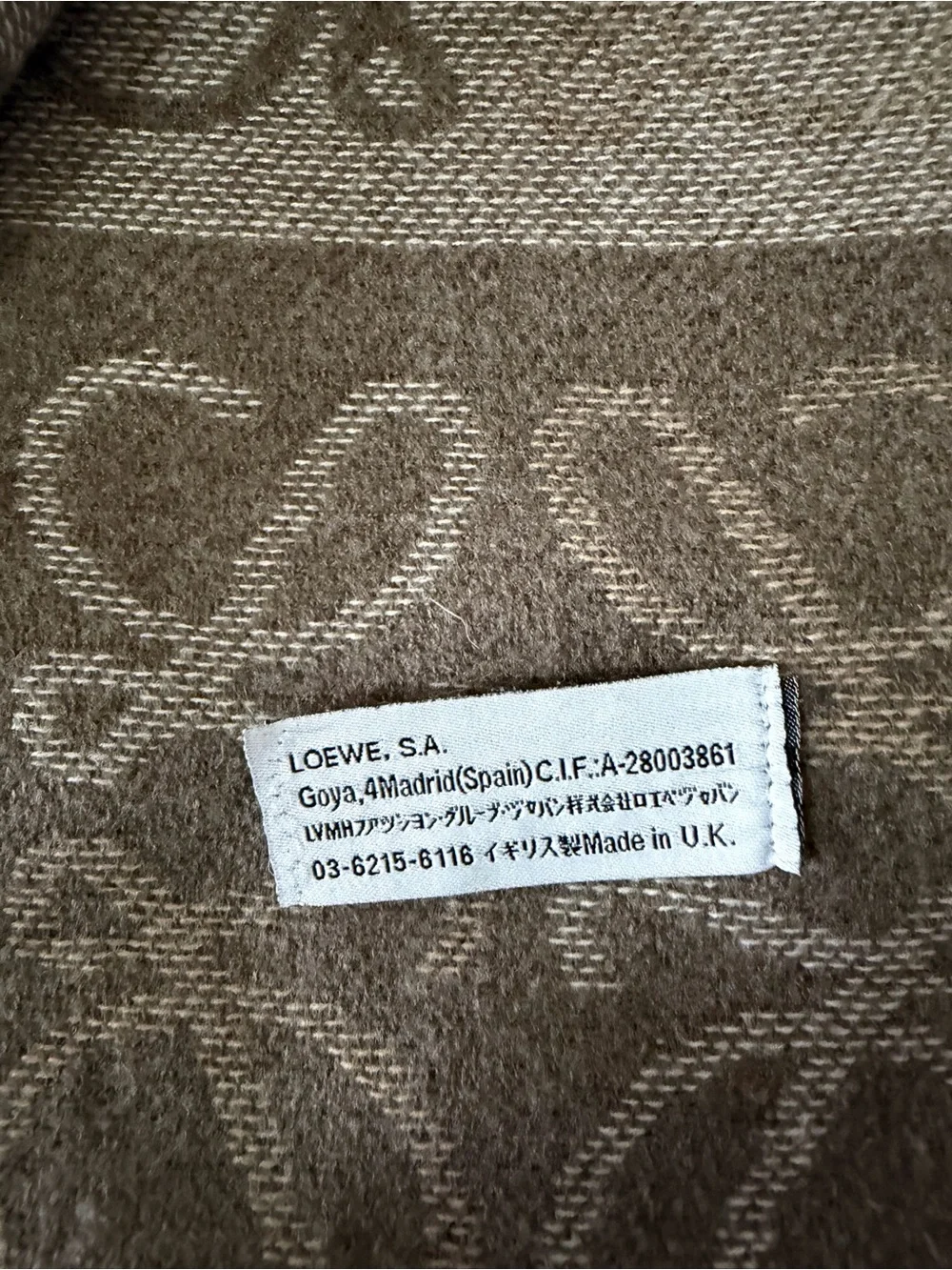 Loewe luxury cashmere